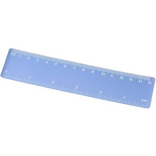 Rothko 15 cm PP liniaal Frosted blue Froster blauw