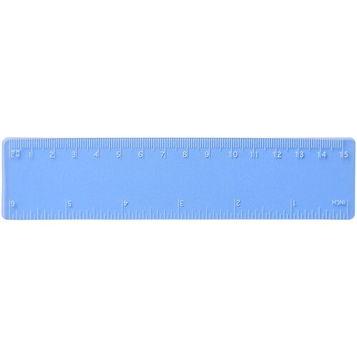 Rothko 15 cm PP liniaal Frosted blue Froster blauw