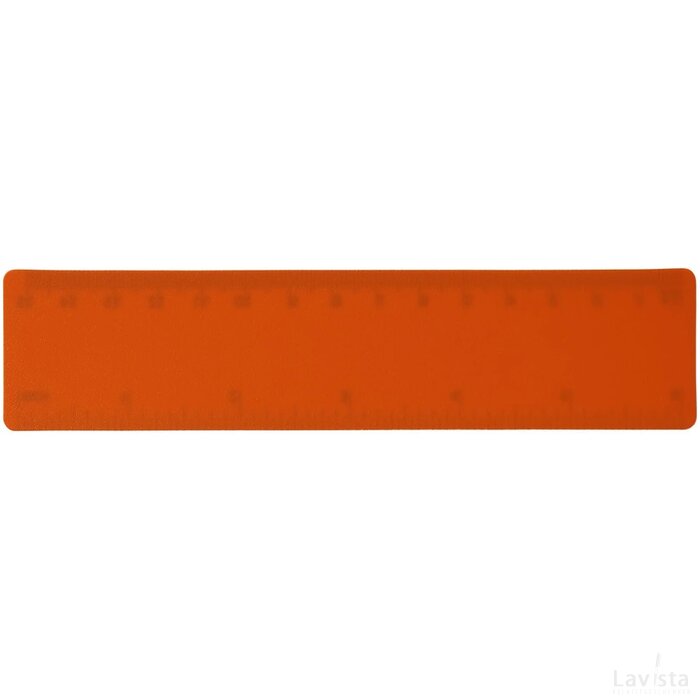 Rothko 15 cm PP liniaal Oranje