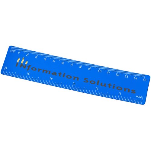 Rothko 15 cm PP liniaal blauw Blauw