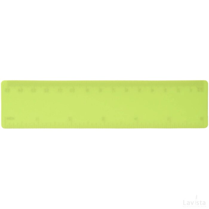 Rothko 15 cm PP liniaal Lime