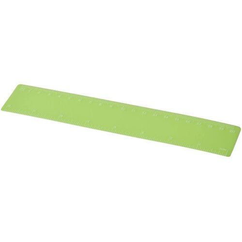 Rothko 20 cm PP liniaal Transparant groen Frosted green Frosted groen