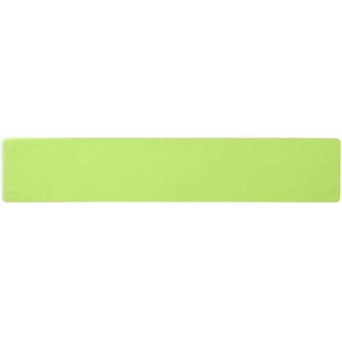 Rothko 20 cm PP liniaal Transparant groen Frosted green Frosted groen
