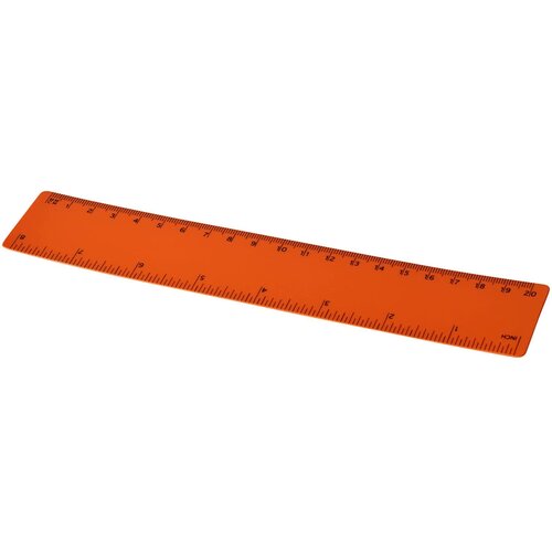 Rothko 20 cm PP liniaal Oranje