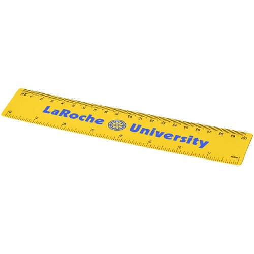 Rothko 20 cm PP liniaal geel Geel