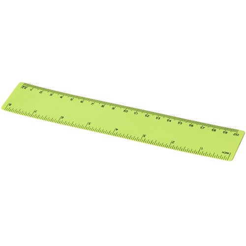 Rothko 20 cm PP liniaal Lime