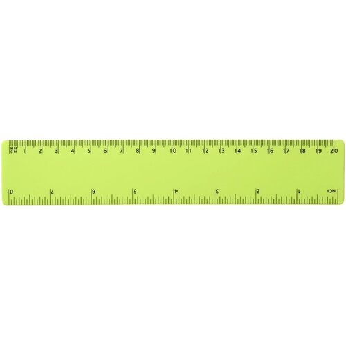 Rothko 20 cm PP liniaal Lime