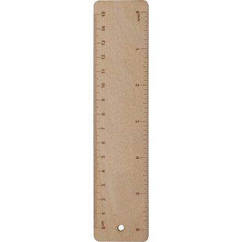 Simler Liniaal Bruin