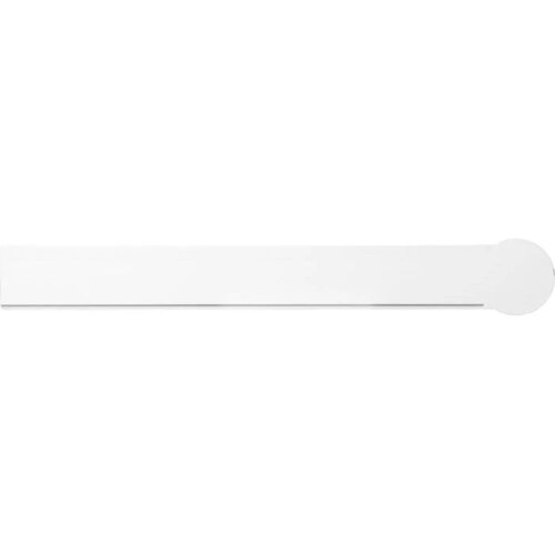 Tait cirkelvormige liniaal van 30 cm van gerecycled plastic Wit