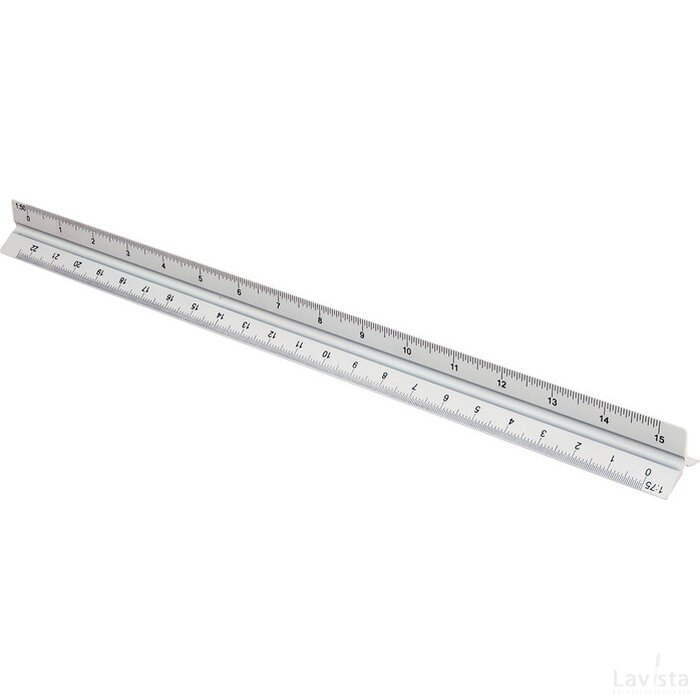 Thirty Scalimeter Liniaal Zilver