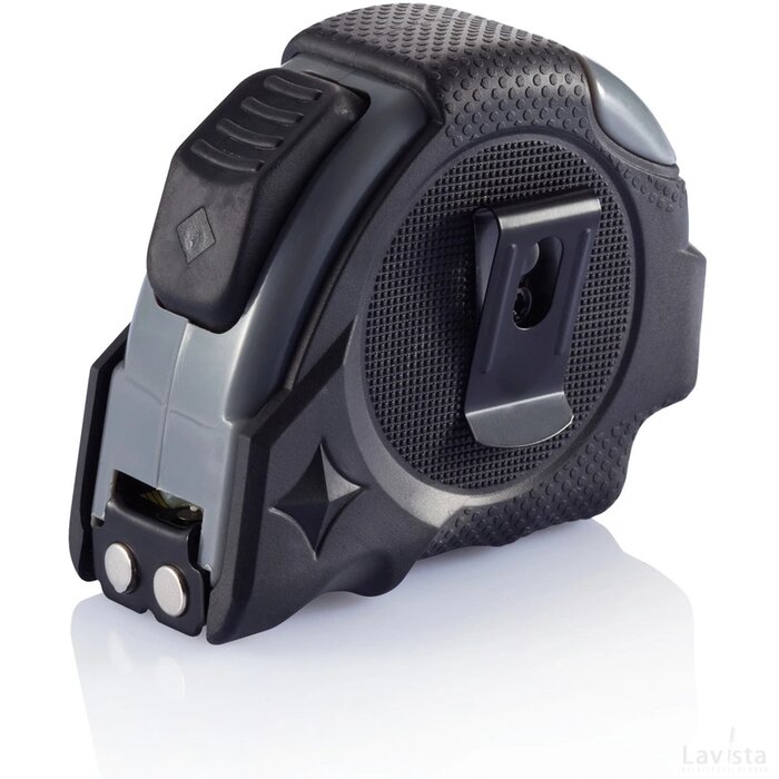 Auto stop rolmaat grijs, zwart