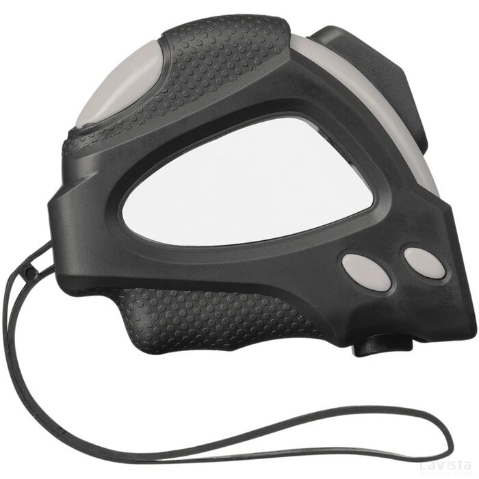 Auto stop rolmaat grijs, zwart