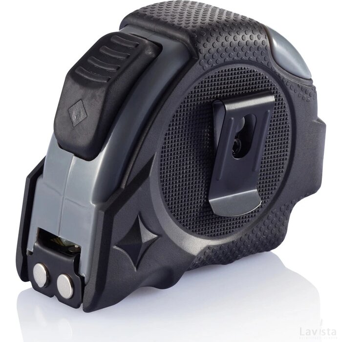 Auto stop rolmaat grijs, zwart