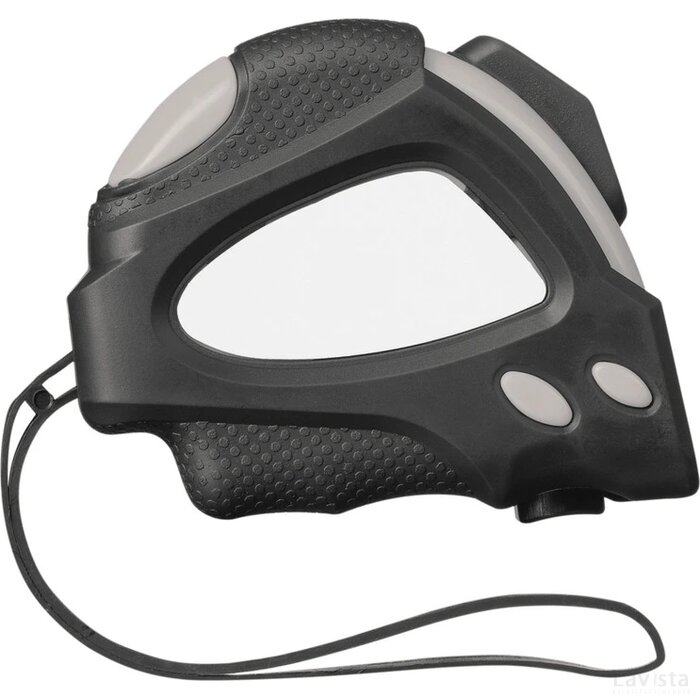 Auto stop rolmaat grijs, zwart