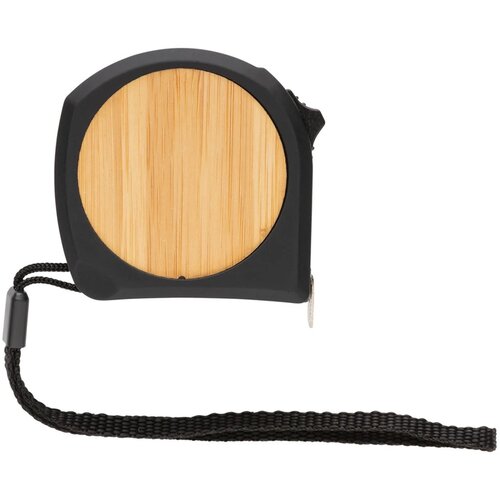 Bamboe rolmaat 5m/19mm zwart