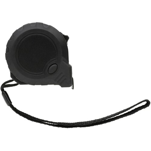 RCS gerecycled plastic 3M/16 mm rolmaat met stopknop zwart