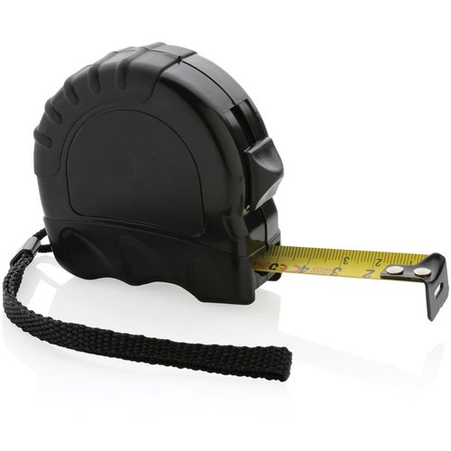 RCS gerecycled plastic 5M/19 mm rolmaat zwart