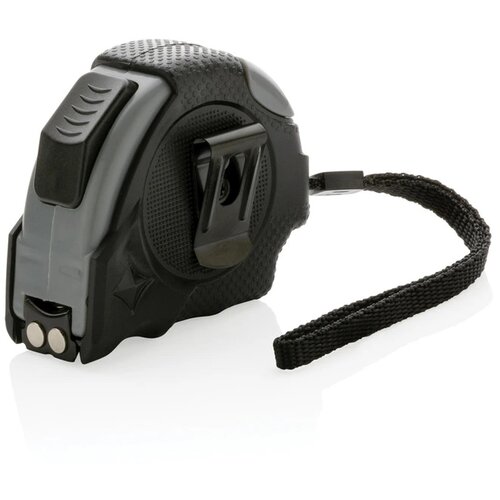 RCS gerecycled plastic Autostop rolmaat 3m/16mm zwart