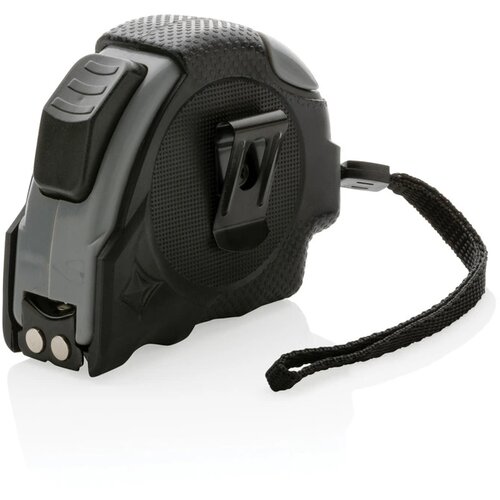 RCS gerecycled plastic Autostop rolmaat 5M/19mm zwart