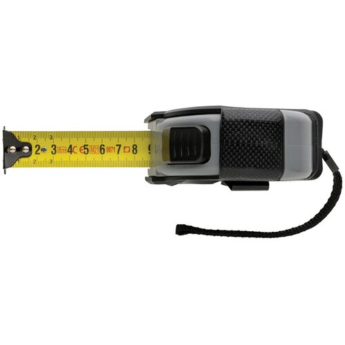 RCS gerecycled plastic autostop rolmaat 8M/25mm zwart
