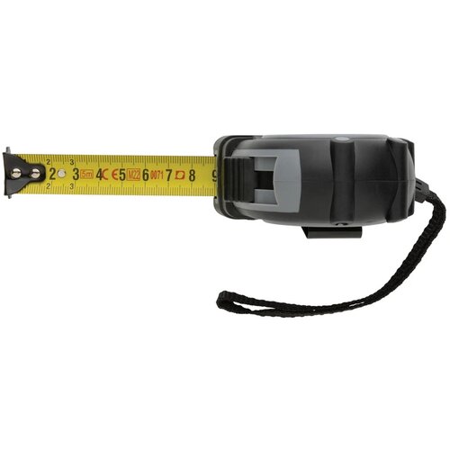 RCS gerecycled plastic Grip 5M/19mm rolmaat grijs, zwart