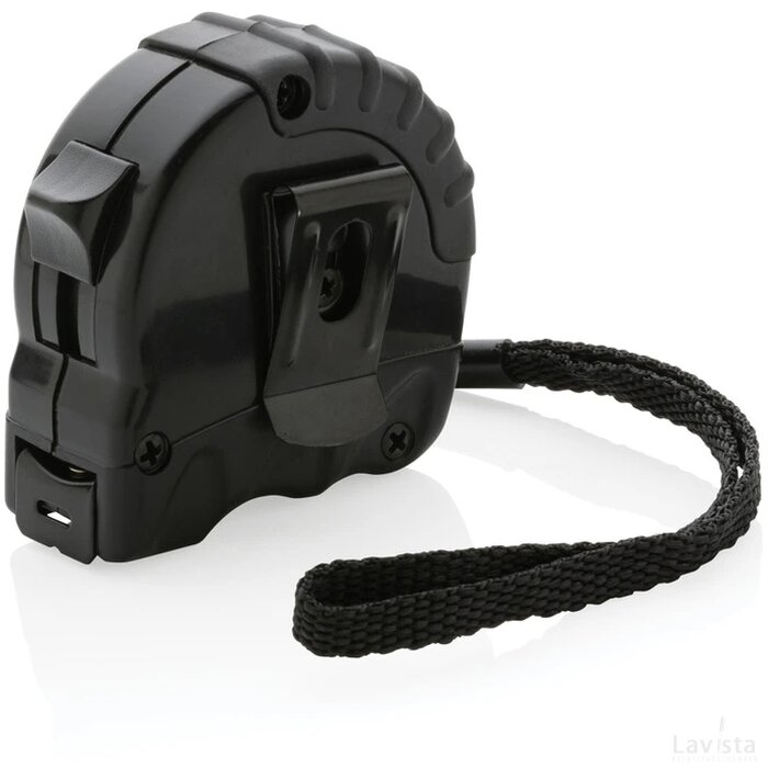 RCS gerecyclede plastic 3M/16 mm rolmaat zwart
