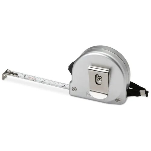 Rolmaat 2 meter Melo mat zilver