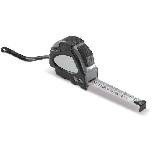 Rolmaat assist 5m grijs / zwart