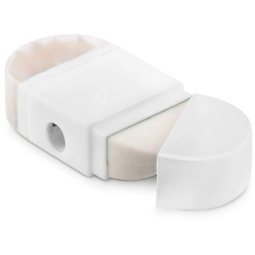 Puntenslijper en gum Goma2 wit