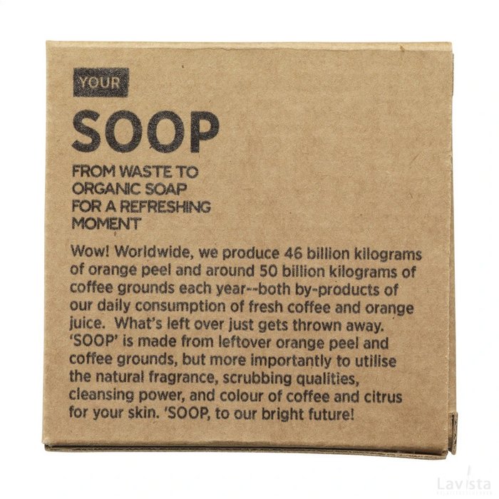 Unwaste Soap Stuk Zeep Oranje
