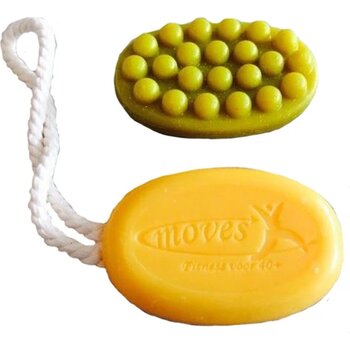 Ovaalvormig massage zeepje (95 gram) Ovaalvormig massage zeepje (95 gram)
