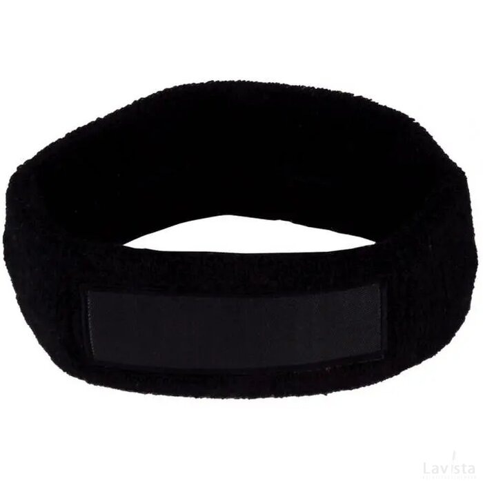Hoofdband 18cm Met Label 9*3 Cm Zwart