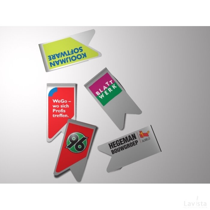 Markclip Wingclips bedrukken