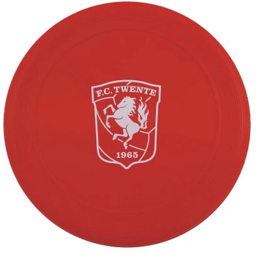 Frisbee 21 cm. met ringen Rood