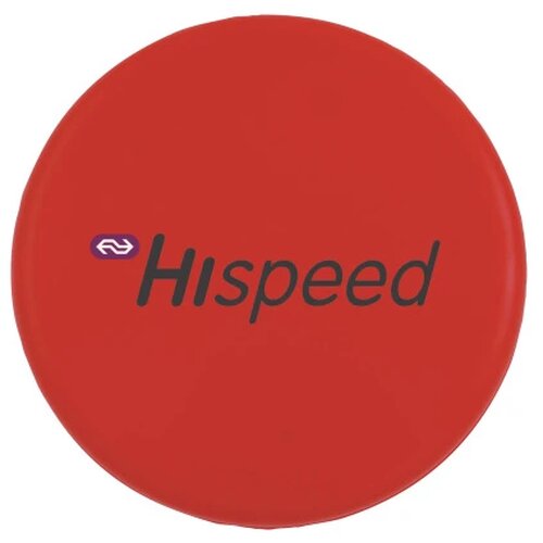 Frisbee 21 cm. zonder ringen Rood