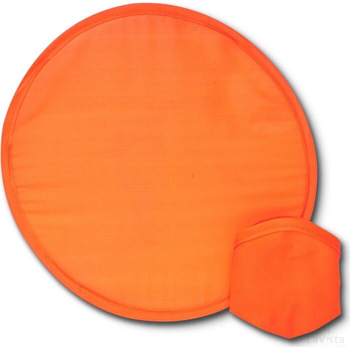 Opvouwbare nylon frisbee Atrapa oranje