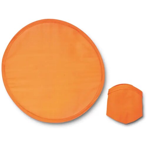 Opvouwbare nylon frisbee Atrapa oranje