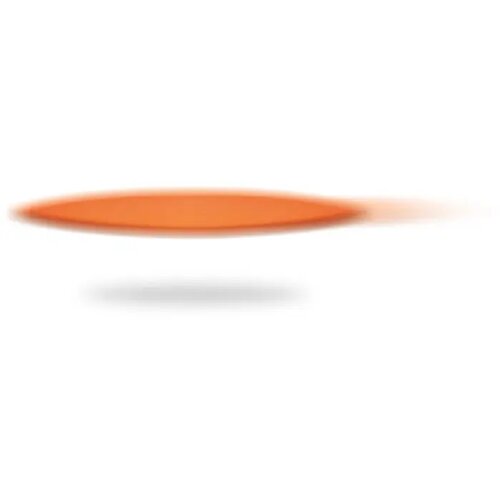 Opvouwbare nylon frisbee Atrapa oranje