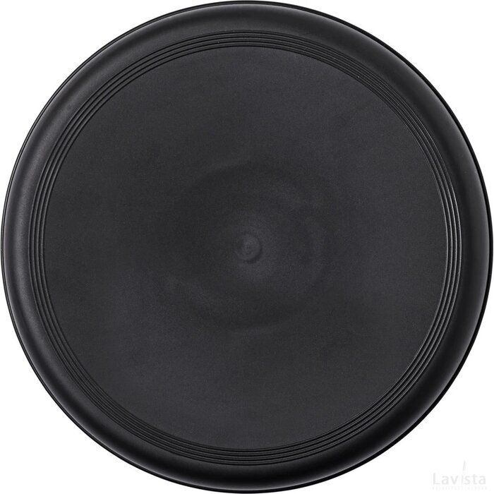 Orbit frisbee van gerecycled plastic Zwart