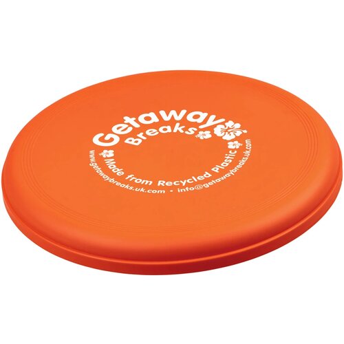 Orbit frisbee van gerecycled plastic Oranje
