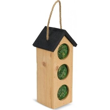 Vogel voederhuis hout