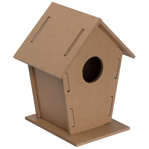 Vogelhuisje beige