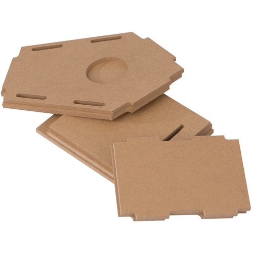 Vogelhuisje beige