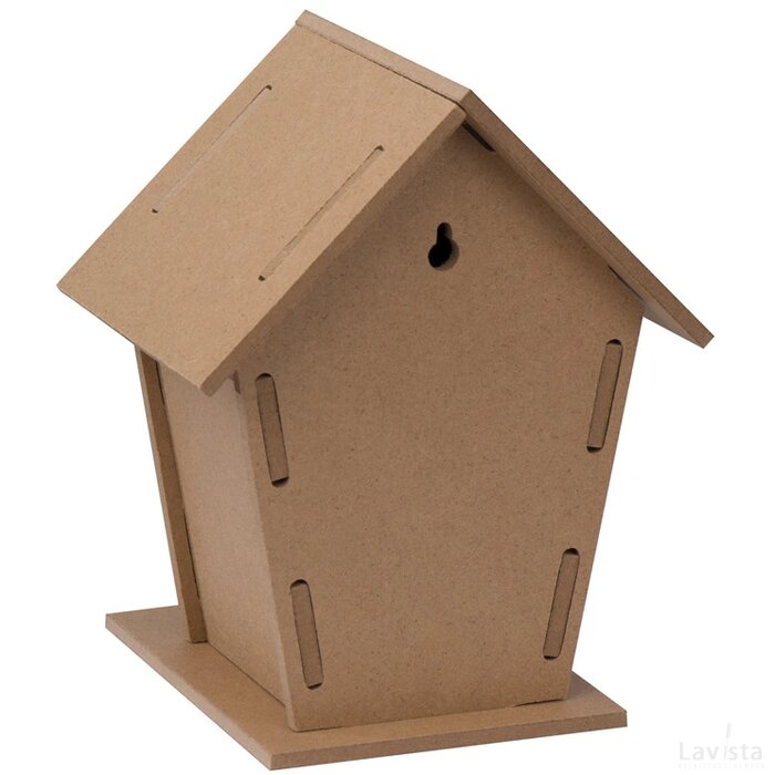 Vogelhuisje beige