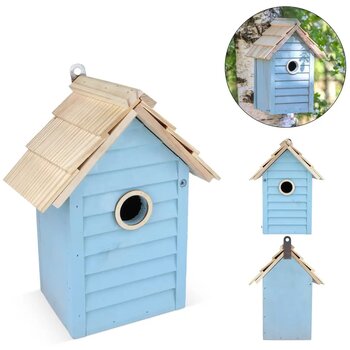 Vogelhuisje lichtblauw
