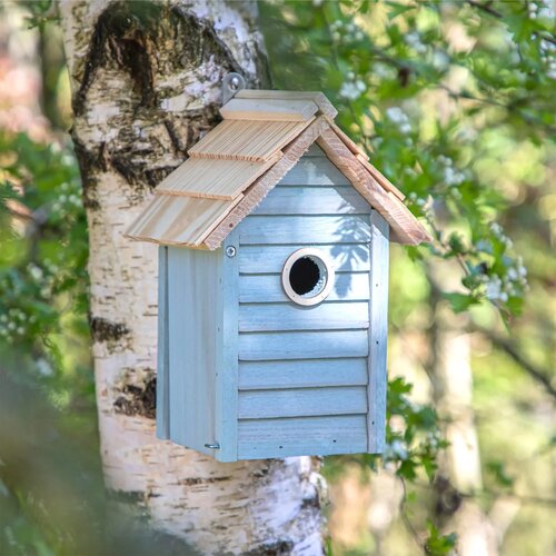 Vogelhuisje lichtblauw