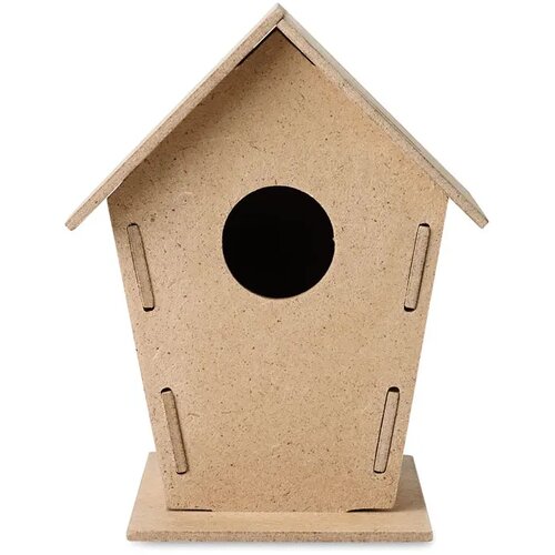 Vogelhuisje van mdf Woohouse hout