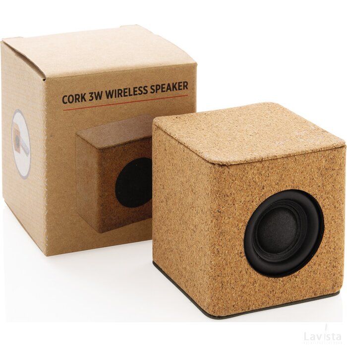 Kurk 3W draadloze speaker bruin