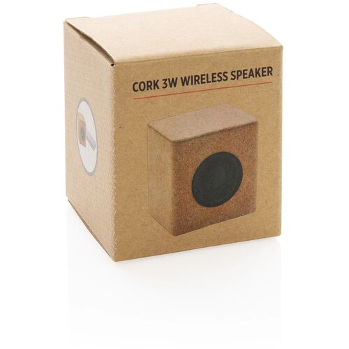 Kurk 3W draadloze speaker bruin