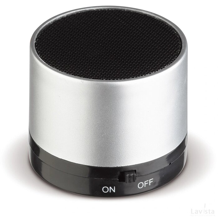 Draadloze mini speaker 3W zilver